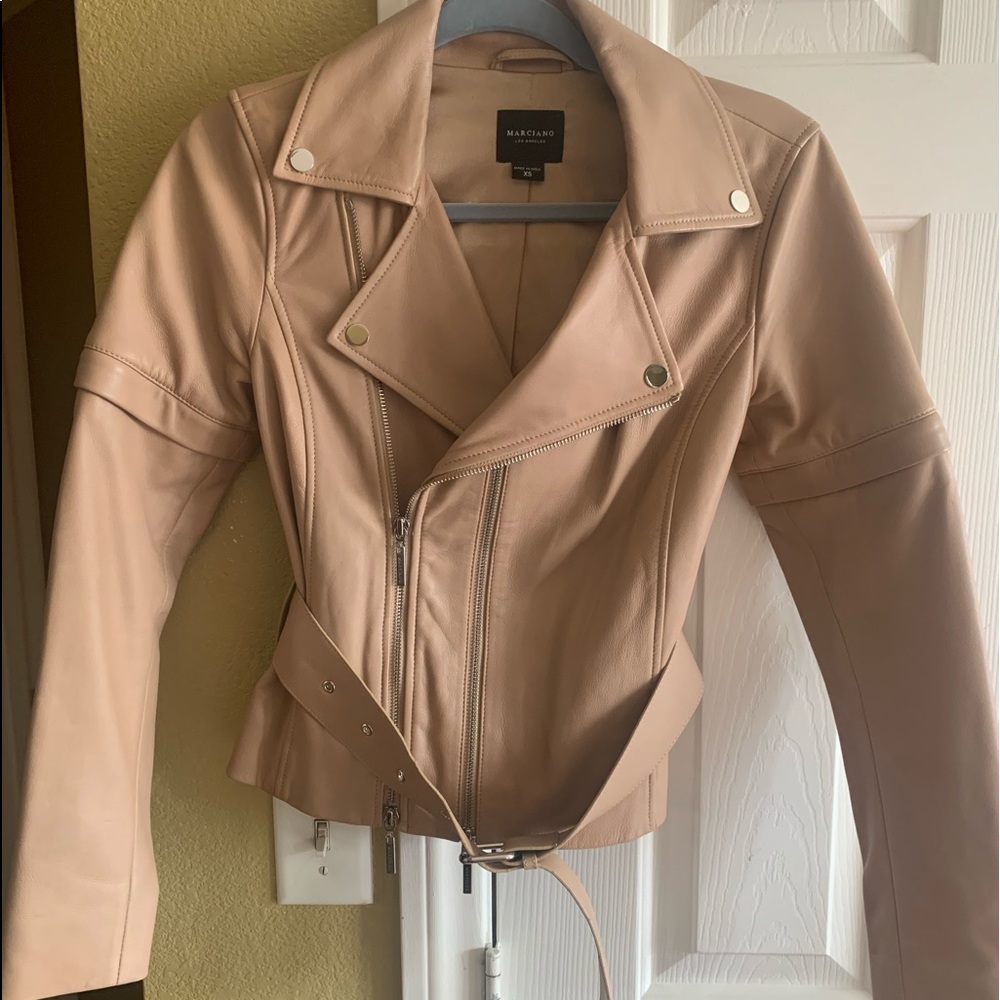 Marciano leather jacket
